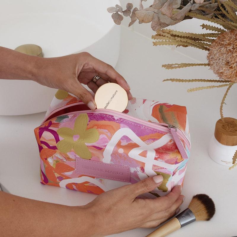 Box Makeup Bag - Ivy