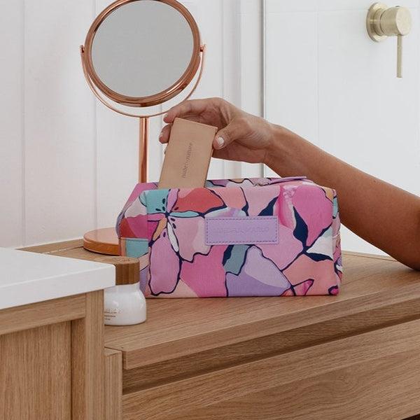 Box Makeup Bag - Willow