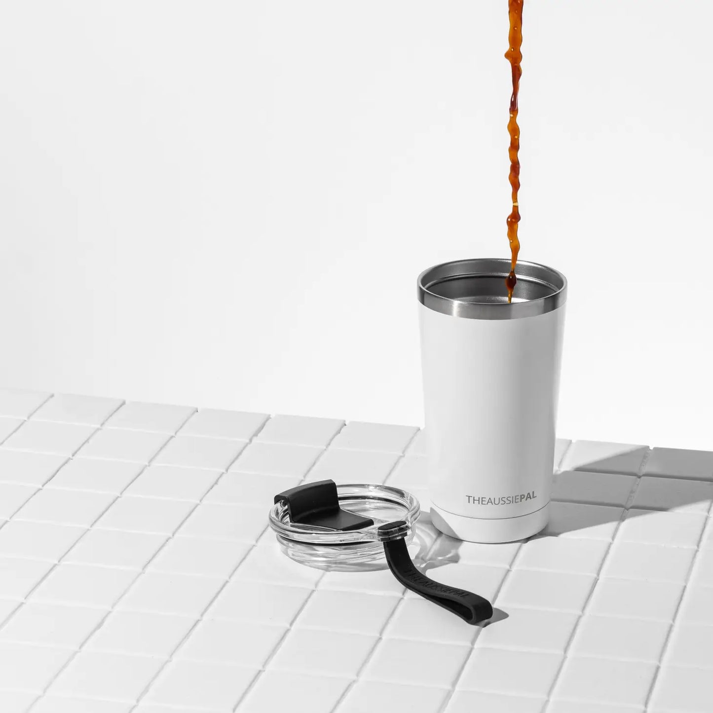 Insulated Coffee Mug (473ml) White