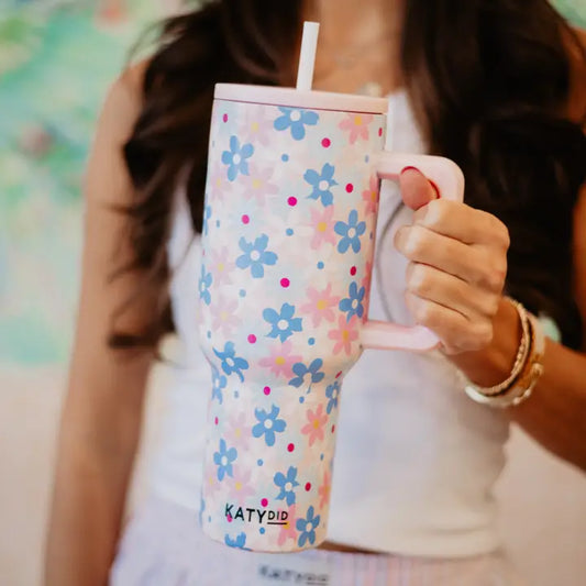 PRE-ORDER Dainty Florals 1L Tumbler