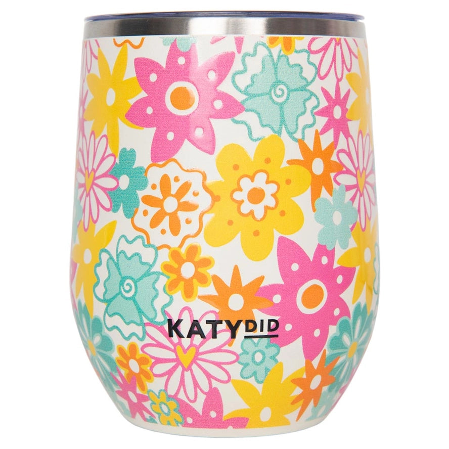 PRE-ORDER Spring Flowers Stainless Steel Tumbler