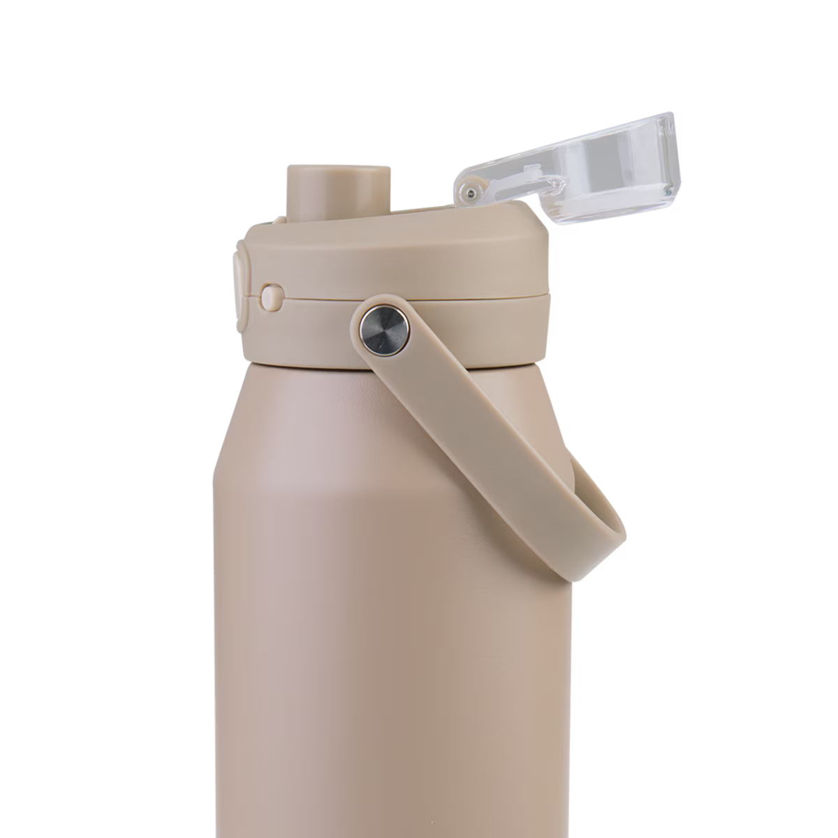 OASIS CERAMIC LINED STAINLESS STEEL TRIPLE WALL INSULATED 'CAPRI' DRINK BOTTLE W/ QUICK RELEASE LID 1L