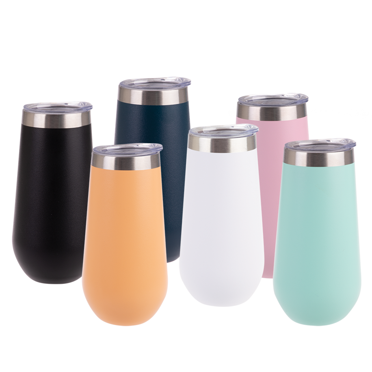 OASIS S/S DOUBLE WALL INS. CHAMPAGNE FLUTE 180ML