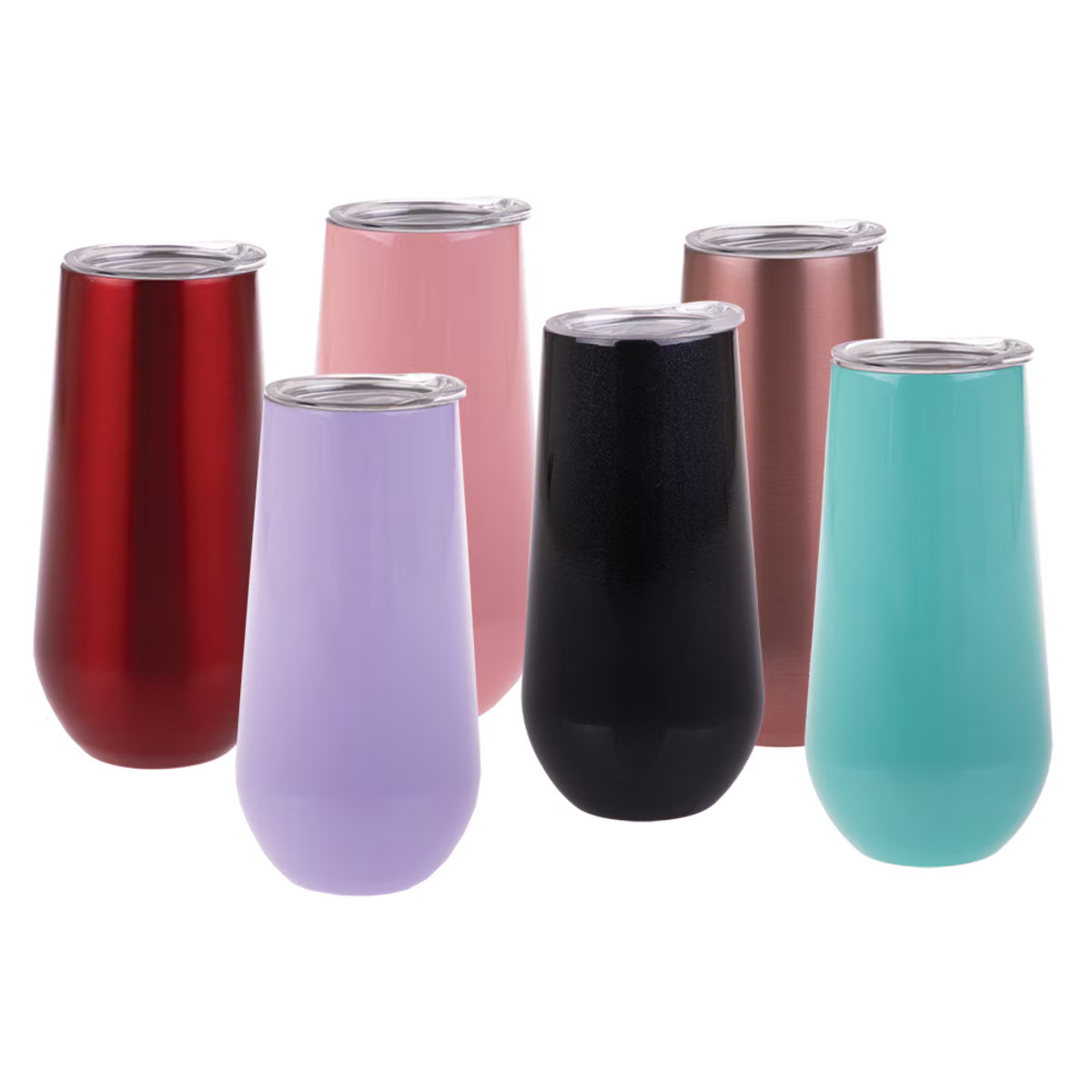 OASIS S/S DOUBLE WALL INS. CHAMPAGNE FLUTE 180ML