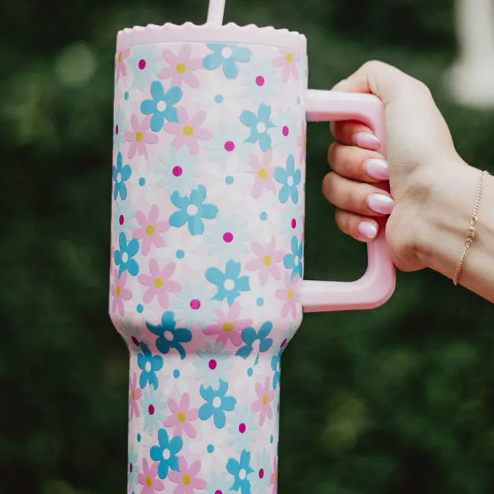 PRE-ORDER Dainty Florals 1L Tumbler