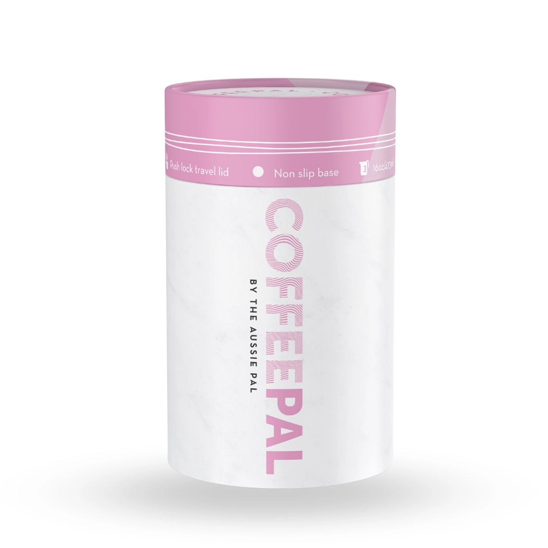 Insulated Coffee Mug (473ml) Pink