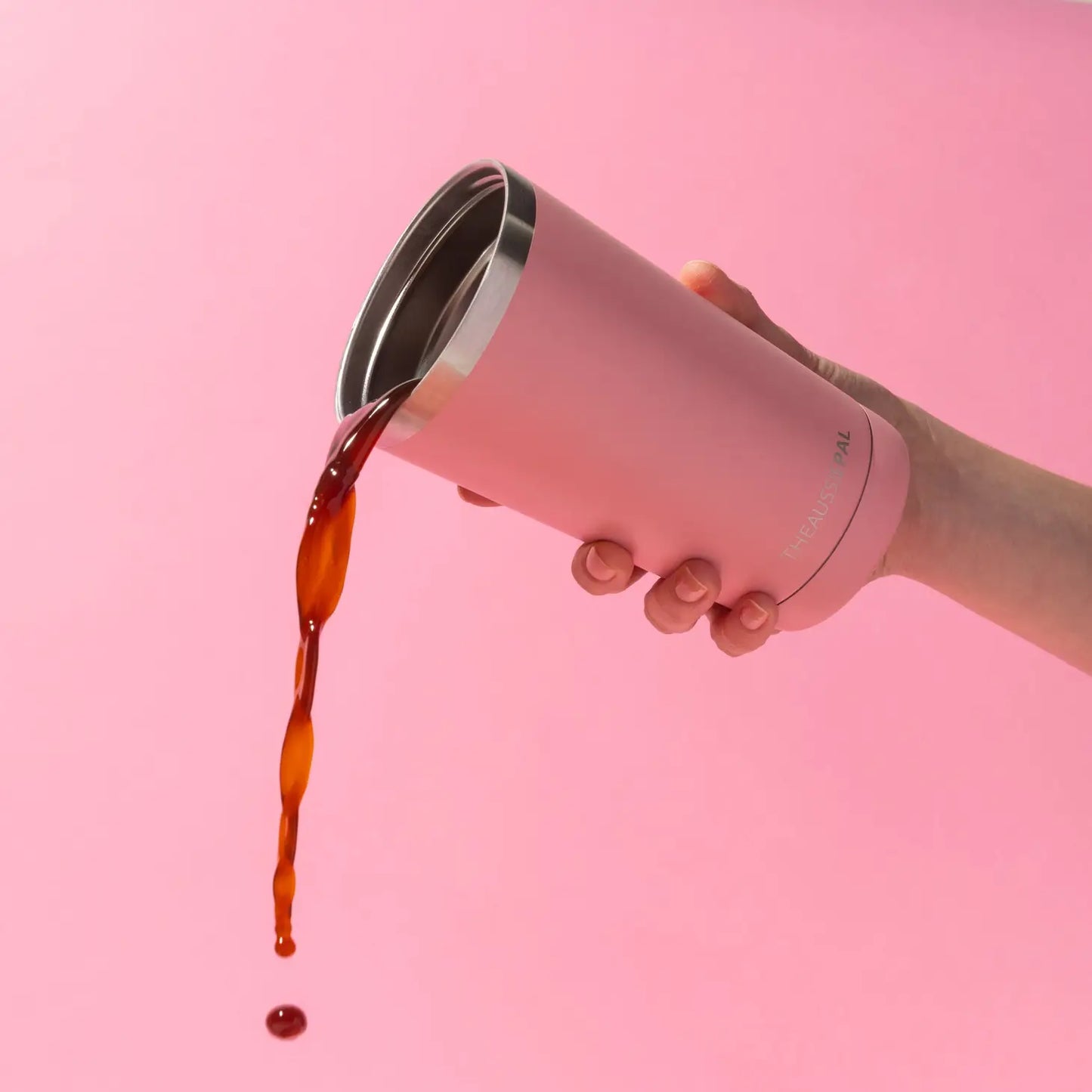 Insulated Coffee Mug (473ml) Pink