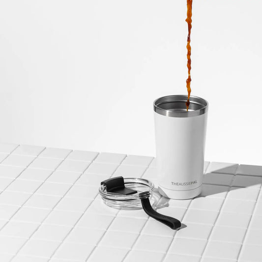 Insulated Coffee Mug (473ml) White