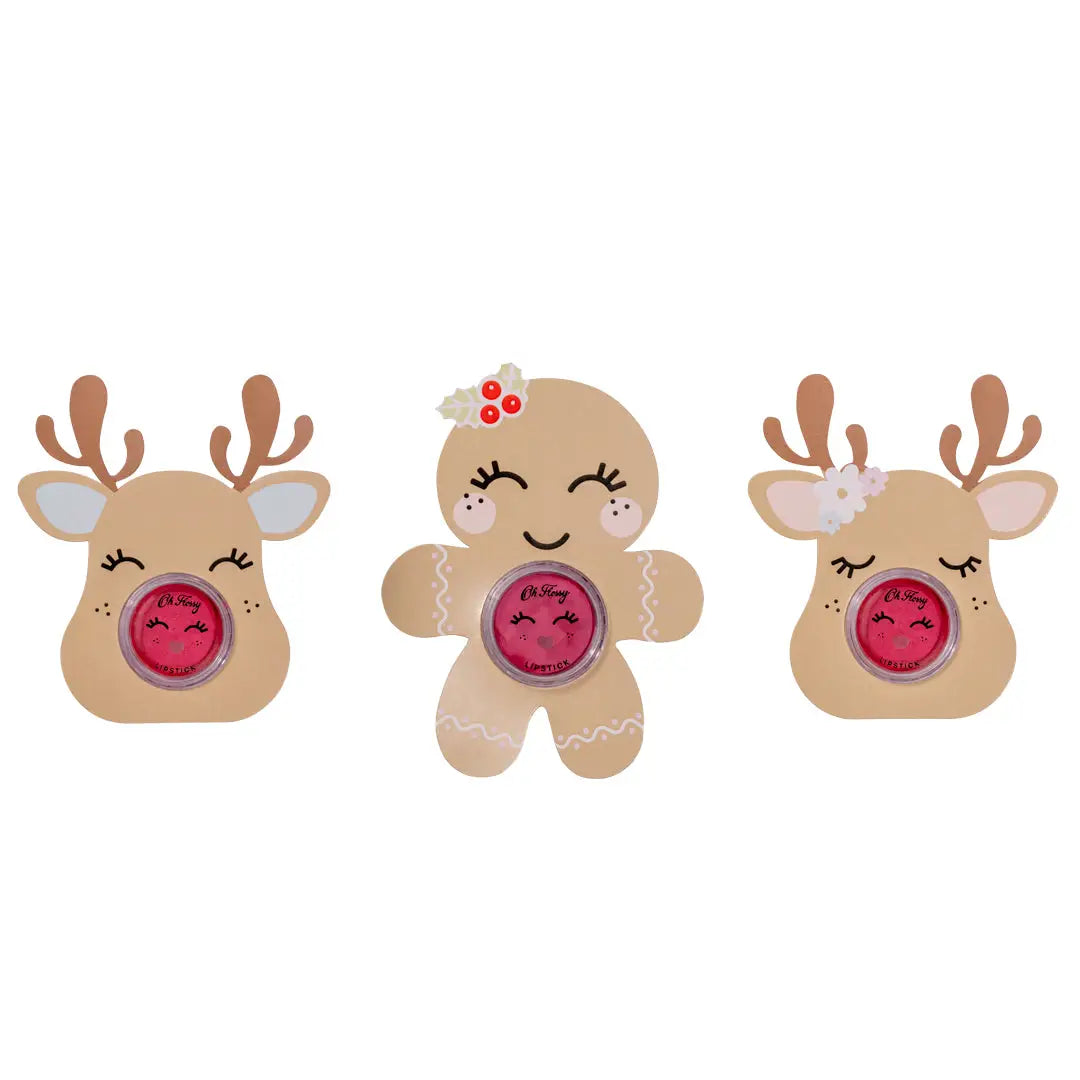 Oh Flossy Lipstick Stocking Stuffer - Rudolph